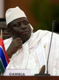 Dosavadní gambijský prezident Al Hadji Yahya Jammeh