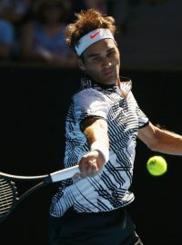Navrátilec Roger Federer na letošním Australian Open zdolal Rakušana Melzera a Američana Rubina