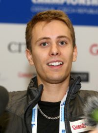 Krasobruslař Michal Březina