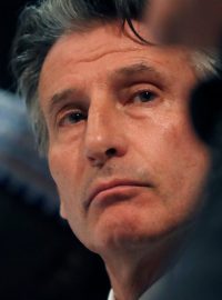 Prezident IAAF Sebastian Coe