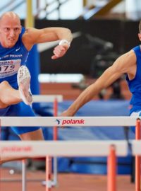 Sprinter Petr Svoboda (vlevo) a Adam Sebastian Helcelet