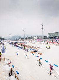 Biatlonová trať v Koreji