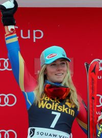 Američanka Mikaela Shiffrinová získala malý křišťálový globus