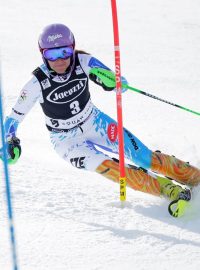 Šárka Strachová obsadila druhé místo ve slalomu