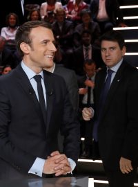 Francouzský prezidentský kandidát Emanuel Macron