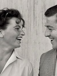 Olga Fikotová a Harold Connolly na snímku z roku 1960