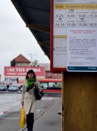 Stávka řidičů linkových autobusů výrazněji zasáhla Jihomoravský a Olomoucký kraj.
