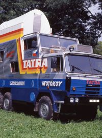 Expediční Tatra, která v 80. letech projela více než 70 zemí světa.