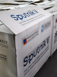 Dodávka ruské vakcíny Sputnik V