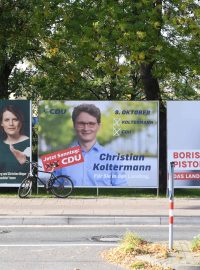 Volební billboardy v dolnosaském Osnabrücku