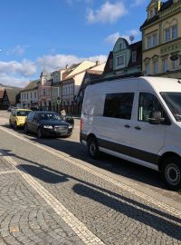 Krkonošskou ulici v centru Vrchlabí čeká poslední etapa kompletní opravy