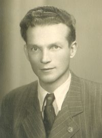 František Švrček těsně po válce