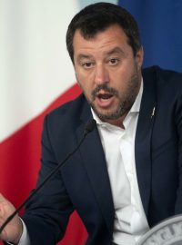 Italský ministr vnitra Matteo Salvini