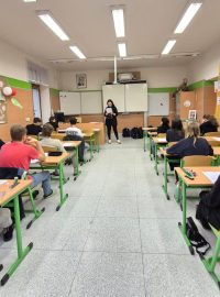 Přijímačky nanečisto na základní škole v Třeboni