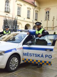 Strážníci brněnské městské policie.