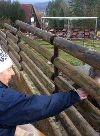 Pan Arnošt v ústecké zoo