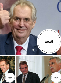 Jak se Miloš Zeman změnil za léta v nejvyšších funkcích