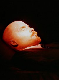 Nabalzamované tělo Vladimira Iljiče Lenina