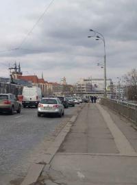 Pohled na pražský Hlávkův most nyní.