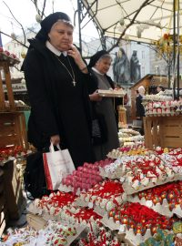 Jeptišky na velikonočních trzích ve Vídni (ilustrační foto)