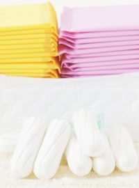 Menstruace, vložky, tampony (ilustrační foto)