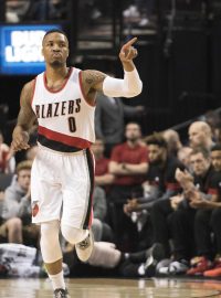 Damian Lillard z Portlandu, jeden z omluvených