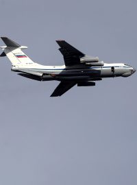 Ruský letoun II-76. (ilustrační foto)