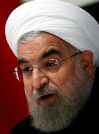 Íránský prezident Hasan Rúhání