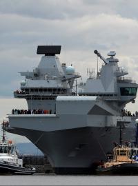 Britská letadlová loď HMS Queen Elizabeth