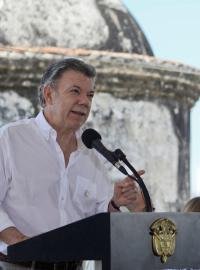 Kolumbijský prezident Juan Manuel Santos