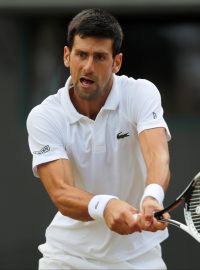 Srbský tenista Novak Djokovič