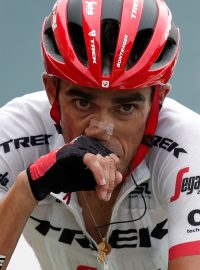 Alberto Contador během Tour de France 2017.