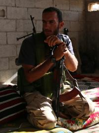 Voják Svobodné syrské armády.