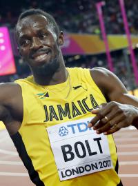 Jamajský sprinter Usain Bolt děkoval fanouškům.