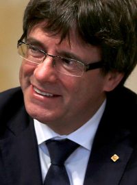 Katalánský premiér Carles Puigdemont