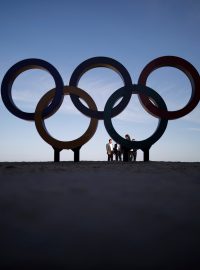 Soohorang a Bandabi, maskoti olympijských a paralympijských her v Pchjongčchangu.