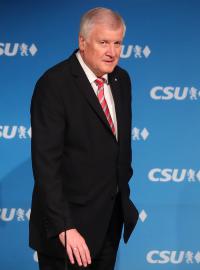 Premiér Bavorska a předseda CSU Horst Seehofer