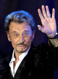 Zpěvák Johnny Hallyday