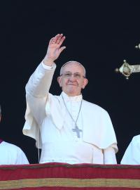 Papež František při tradičním poselství Městu a světu (Urbi et orbi)