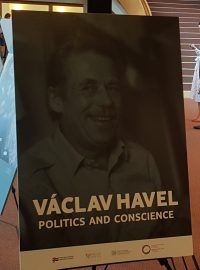 Výstava o Václavu Havlovi ve Foyer budovy
