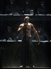 Stormzyho vystoupení na předávání hudebních cen Brit Awards.