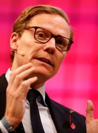 Šéf společnosti Cambridge Analytica Alexander Nix