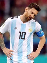 Lionel Messi se musel vyrovnat s porážkou 0:3