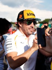 Fernando Alonso při letošní Velké ceně Maďarska