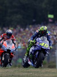 Valentino Rossi na GP České republiky