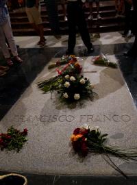 Hrob bývalého španělského diktátora Francisca Franca v Údolí padlých