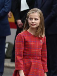 Princezna Leonor, princezna Sofie a královna Letizia na fotce z 
12. října 2018