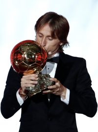 Luka Modrić se Zlatým míčem