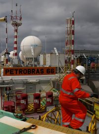 Vrtná plošina brazilské nadnárodní korporace Petrobras (ilustrační snímek)