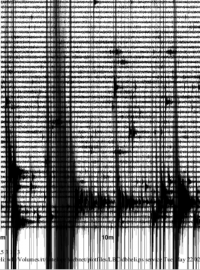 Záznam seismografické stanice v Lubech u Chebu z pondělí 21. května 2018.